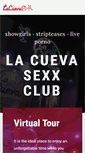Mobile Screenshot of lacuevasexxclub.com